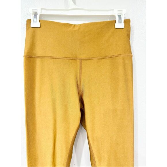 Athleta Elation Shine Tights Gold M - Picture 4 of 8